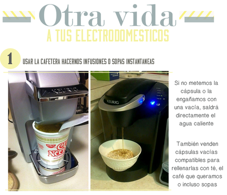 Otros usos para tus electrodomésticos