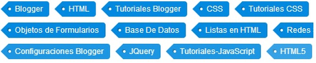 crear etiquetas en blogger