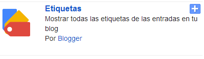 gadget de etiquetas en blogger