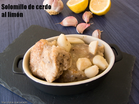 Solomillo de Cerdo al Limón