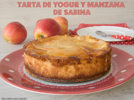 La Tarta de Yogur y Manzana de Sabina