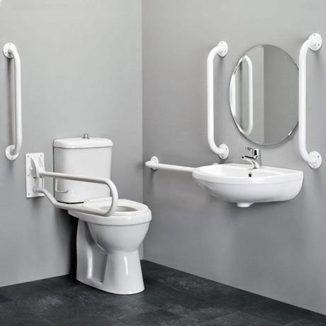 Modernos baños para discapacitados