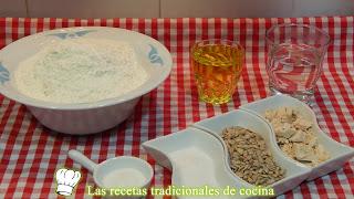 ingredientes rosquilletas con pipas