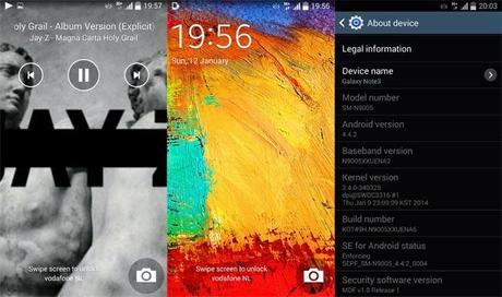 Samsung Galaxy Note 3 comienza a recibir oficialmente Android 4.4.2 (KitKat)