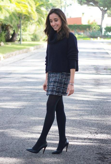 Tweed Skirt