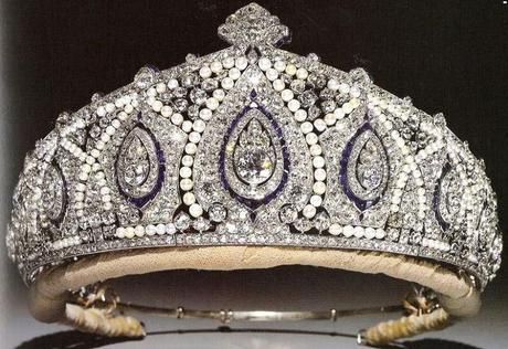 Tiara realizada por Cartier pertenece a la Pricesa Maria Luisa