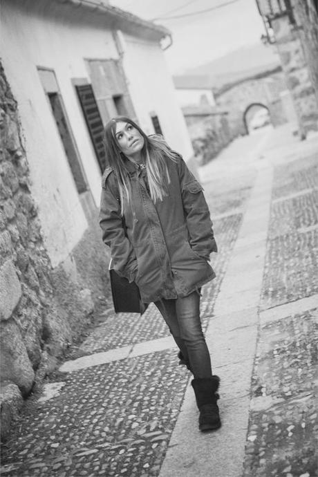 street style barbara crespo bonilla avila travels xmas christmas 2013 village fashion blogger outfit