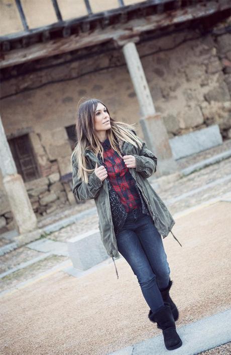 street style barbara crespo bonilla avila travels xmas christmas 2013 village fashion blogger outfit