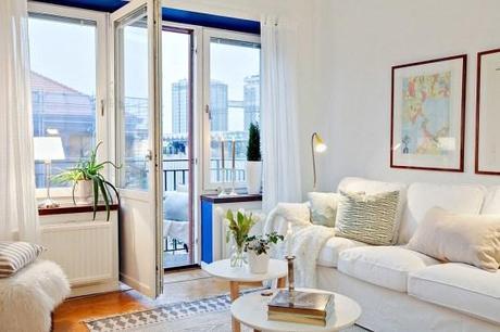 estilo nórdico decoración mini pisos decoración mini piso encanto femenino decoración interiores pisos pequeños decoración femenina acogedora decoración en blanco decoración chicas pisos pequeños blog decoración nórdica 