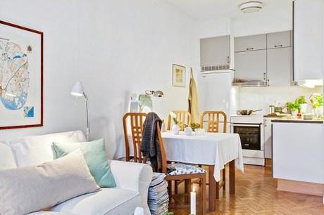 estilo nórdico decoración mini pisos decoración mini piso encanto femenino decoración interiores pisos pequeños decoración femenina acogedora decoración en blanco decoración chicas pisos pequeños blog decoración nórdica 