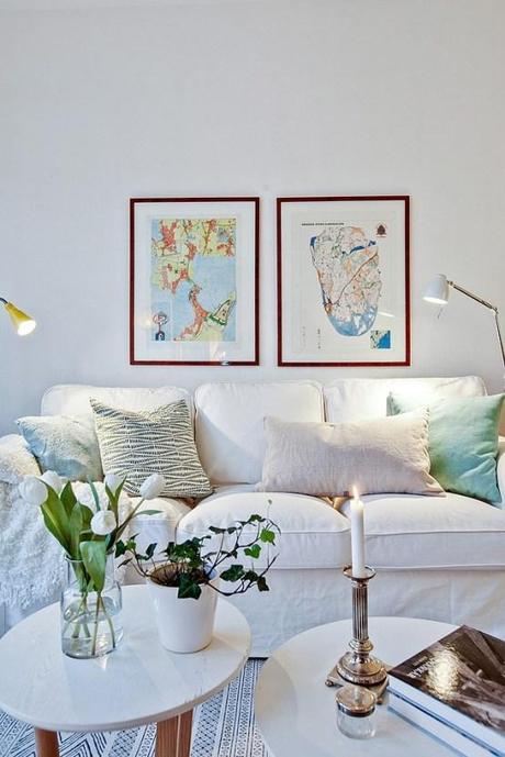 estilo nórdico decoración mini pisos decoración mini piso encanto femenino decoración interiores pisos pequeños decoración femenina acogedora decoración en blanco decoración chicas pisos pequeños blog decoración nórdica 