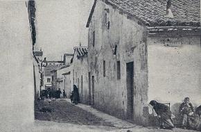 El Callejón del Alamillo, hoy Calle Cercedilla, comunicaba la Calle de Magallanes con Bravo Murillo. Chamberí, Madrid.