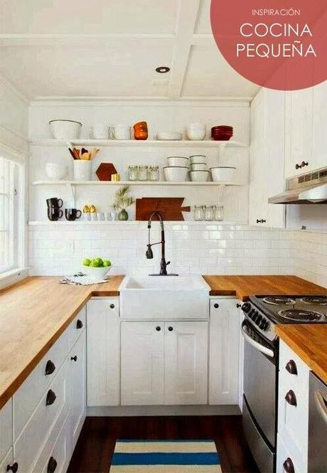 Cocinas pequeñas con grandes soluciones: saca el máximo partido a tu cocina Cocinas pequeñas con grandes soluciones: saca el máximo partido a tu cocina