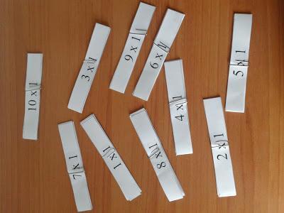 Una manera de aprender las tablas de multiplicar Una manera de aprender las tablas de multiplicar