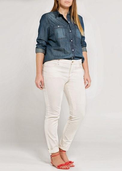 Sale a la venta la colección Violeta de Mango para tallas grandes.