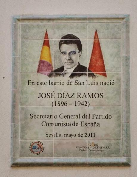 El comunista José Díaz Ramos.