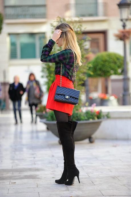 Tendencia camisa de leñador