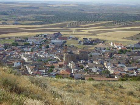 Vistas de Almonacid de Toledo desde el Castillo.