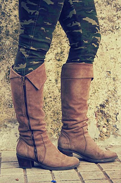 Military Skinny Jeans
