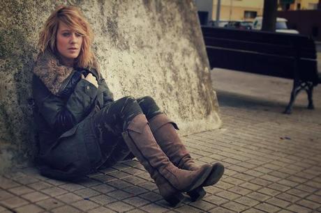 Military Skinny Jeans