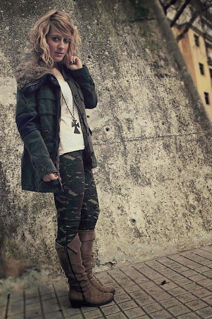 Military Skinny Jeans