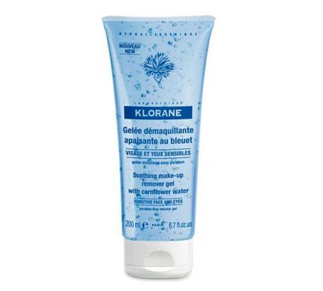 Gama desmaquillante con Aciano de Klorane (Concurso) gel desmaquillante calmante al Aciano