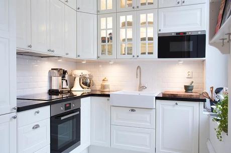 estilo nórdico escandinavo decorar en balnco decoración pisos espacios pequeños decoración interiores nórdico cocinas pequeñas decoración cocinas blancas nórdicas cocinas blancas modernas blog decoración interiores nórdico 