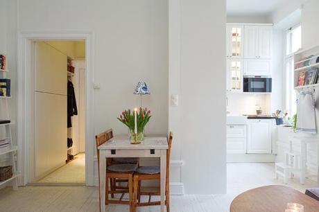 estilo nórdico escandinavo decorar en balnco decoración pisos espacios pequeños decoración interiores nórdico cocinas pequeñas decoración cocinas blancas nórdicas cocinas blancas modernas blog decoración interiores nórdico 