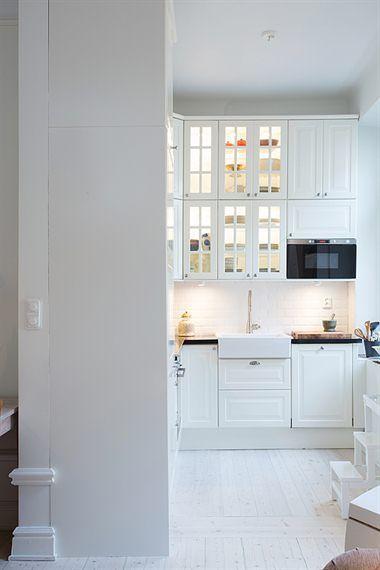 estilo nórdico escandinavo decorar en balnco decoración pisos espacios pequeños decoración interiores nórdico cocinas pequeñas decoración cocinas blancas nórdicas cocinas blancas modernas blog decoración interiores nórdico 