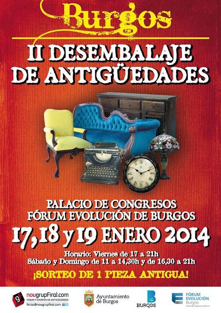 Agenda para el fin de semana: Feria de Desembalaje de Burgos