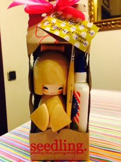 Además de juguetes nos trajeron manualidades