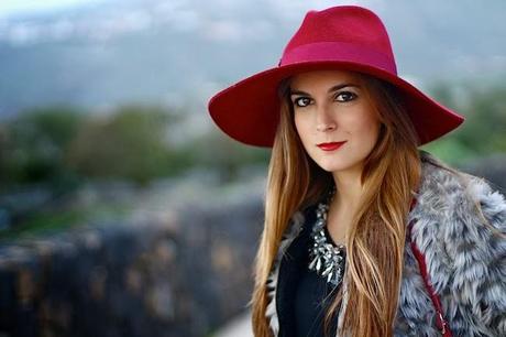Burgundy Hat