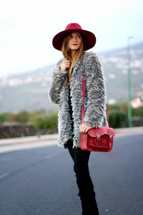 Burgundy Hat