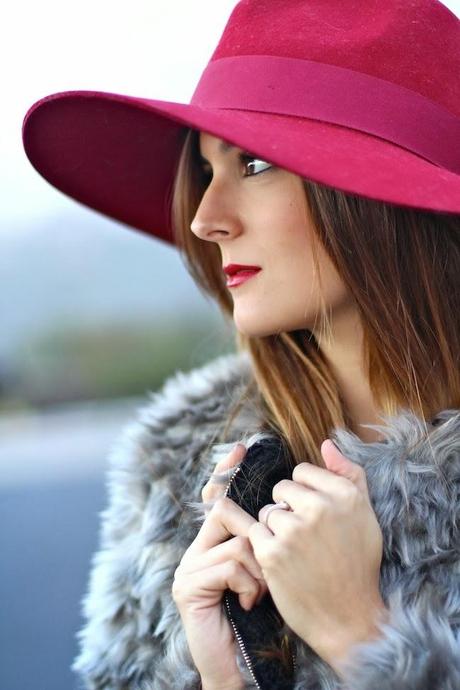 Burgundy Hat