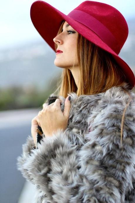 Burgundy Hat