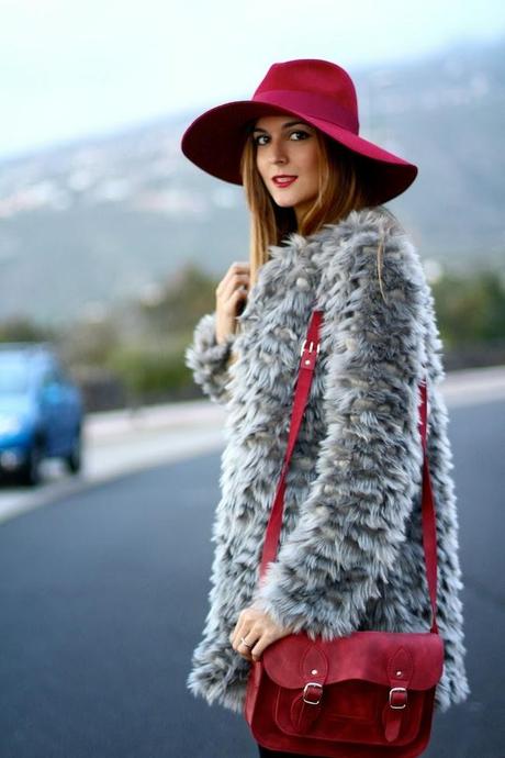 Burgundy Hat