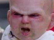 bebé diabólico cabroncete para promocionar película miedo