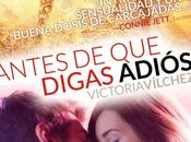 Reseña Antes digas adiós, Victoria Vílchez.