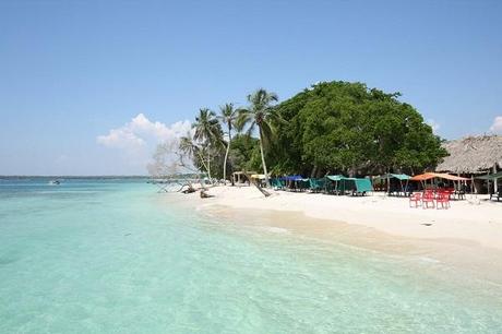 Playa blanca, Isla Barú