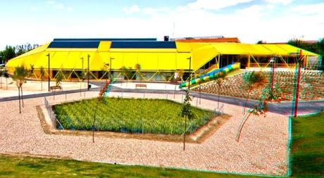 La Plaza Ecópolis es un gran ejemplo de arquitectura ecológica