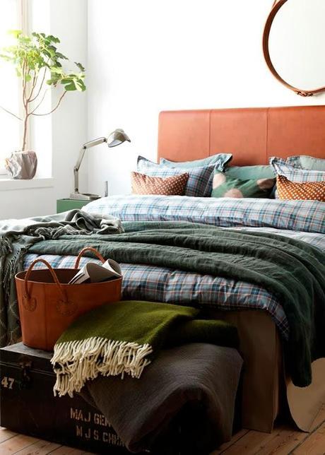 dormitorios modernos invierno mantas
