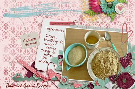 Galletas de nuez (aptas para celíacos)