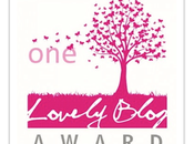 Lovely Blog Award!!