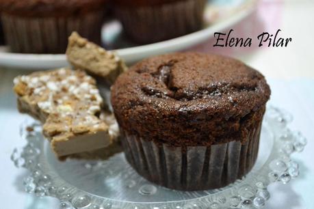 Muffins de Moca (o la mejor forma de aprovechar el turrón de estas navidades)