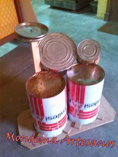 Juguetes reciclados: una bateria personalizada