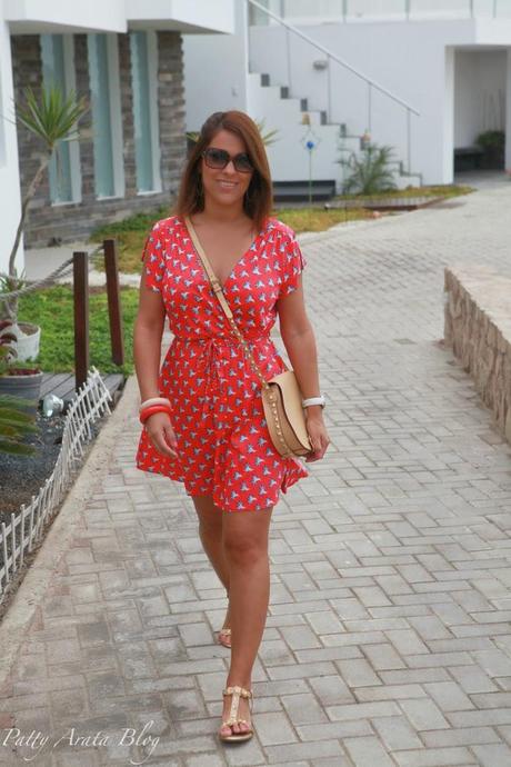 El vestido estampado de verano