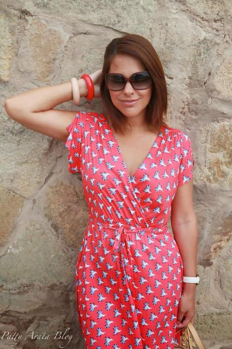 El vestido estampado de verano