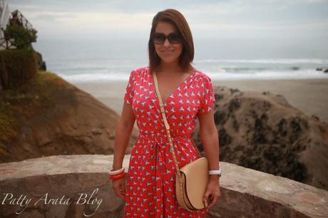 El vestido estampado de verano