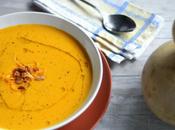 Crema calabaza, naranja jengibre. Receta