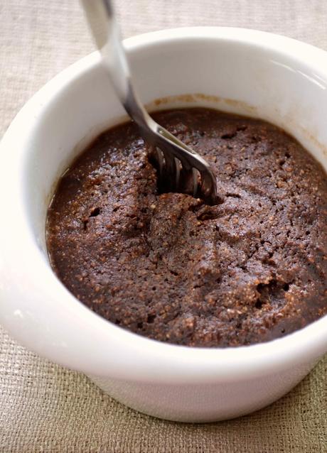 Brownie en una taza